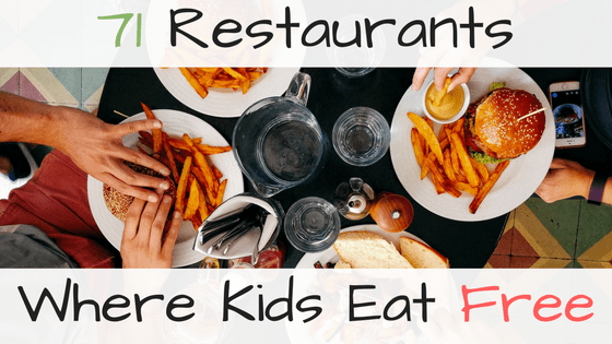 71 Restaurants Where Kids Eat Free