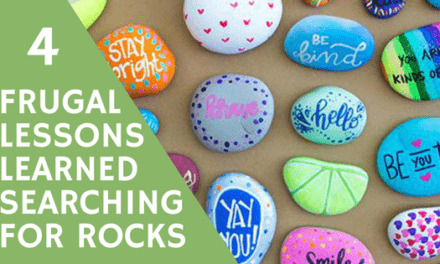 Frugal Lessons Learned Searching for Rocks