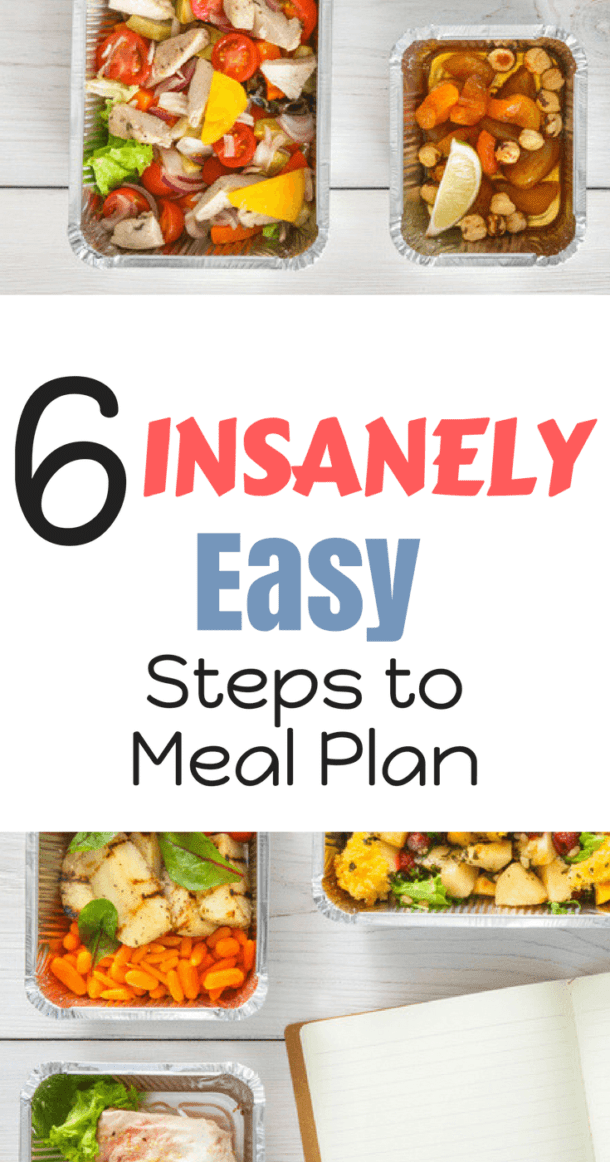 6 Insanely Easy Steps to Meal Plan | High Five Dad